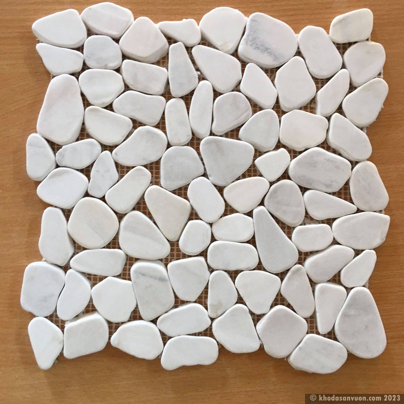 Mosaic sỏi trắng Mosaic sỏi trắng